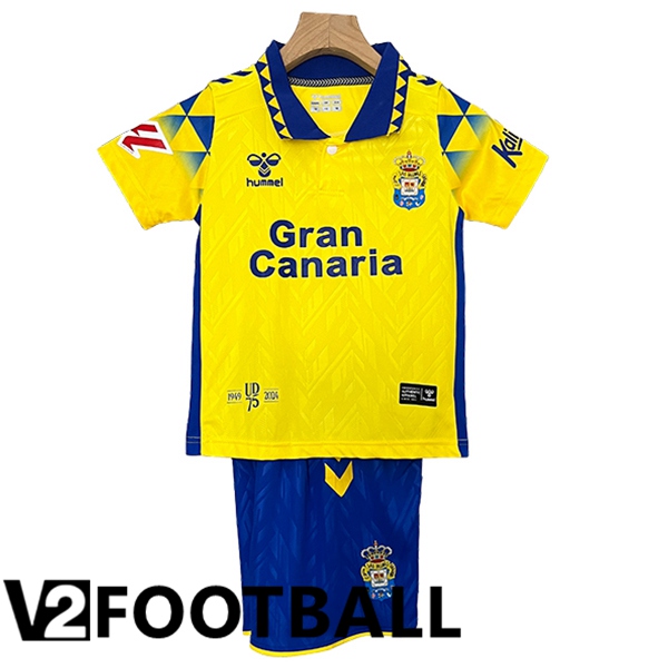 Las Palmas Kids Home Soccer Shirt 2024/2025