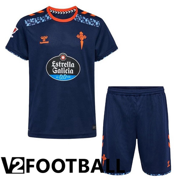 Celta Vigo Kids Away Soccer Shirt Blue 2024/2025