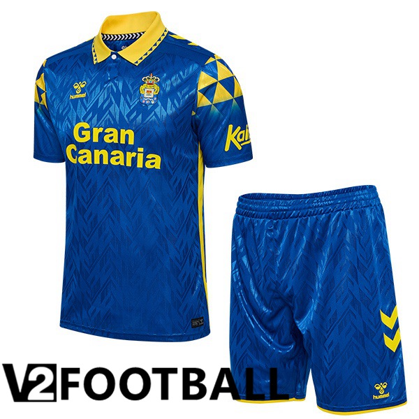 UD Las Palmas Kids Away Soccer Shirt Blue 2024/2025