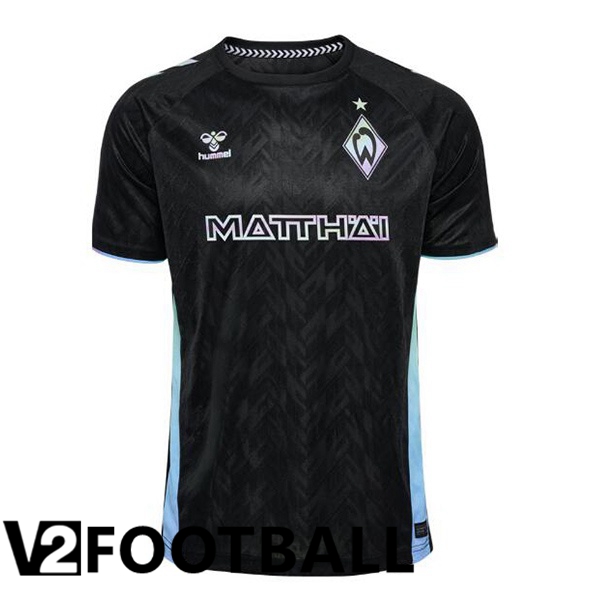 SV Werder Bremen Third Soccer Shirt Black 2024/2025