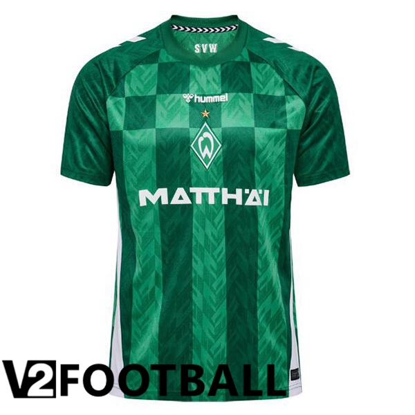 SV Werder Bremen Home Soccer Shirt Green 2024/2025