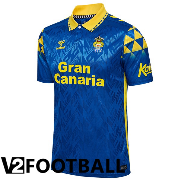 UD Las Palmas Away Soccer Shirt Blue 2024/2025