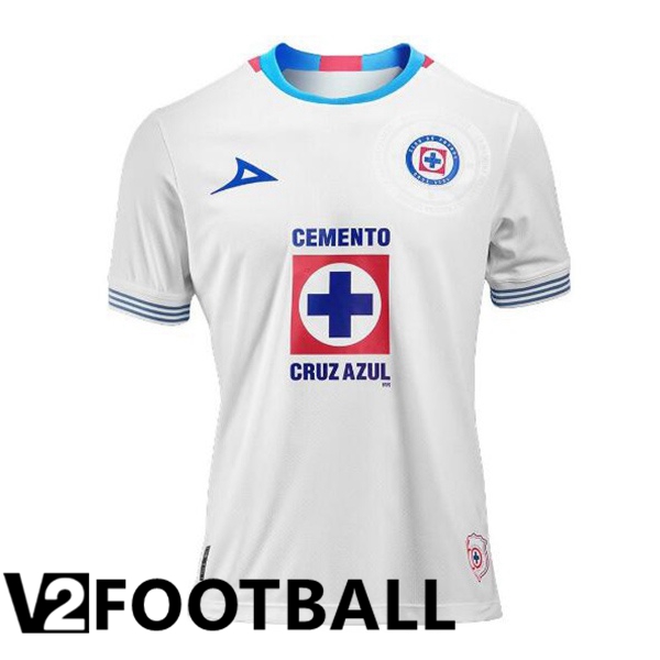 Cruz Azul Away Soccer Shirt White 2024/2025