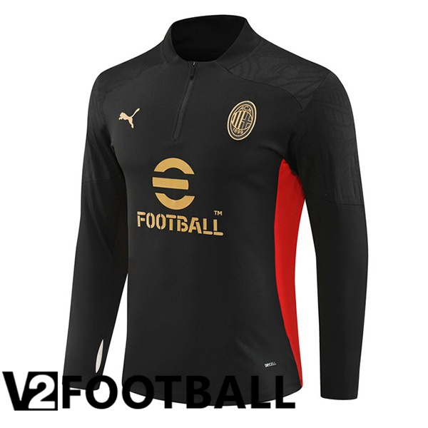 AC Milan Training Sweatshirt Black 2024/2025