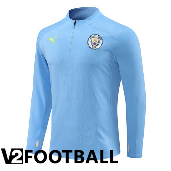 Manchester City Training Sweatshirt Blue 2024/2025