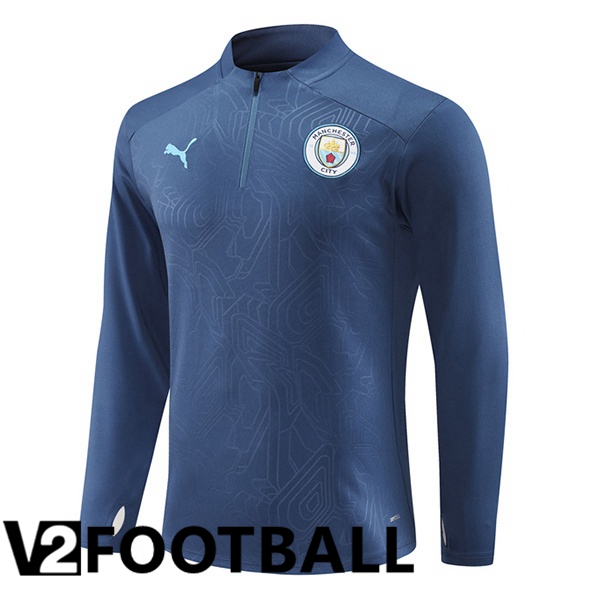 Manchester City Training Sweatshirt Blue Royal 2024/2025