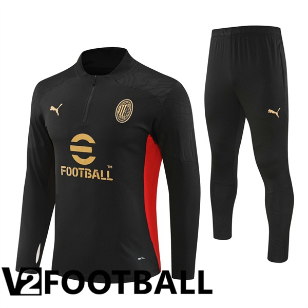 AC Milan kit Training Tracksuit Black 2024/2025