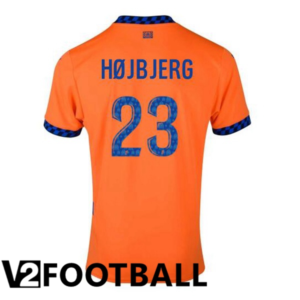 Marseille OM (HØJBJERG 23) Third Soccer Shirt Orange 2024/2025