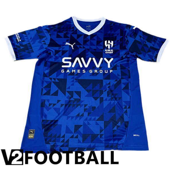 Al-Hilal FC Home Soccer Shirt Blue 2024/2025