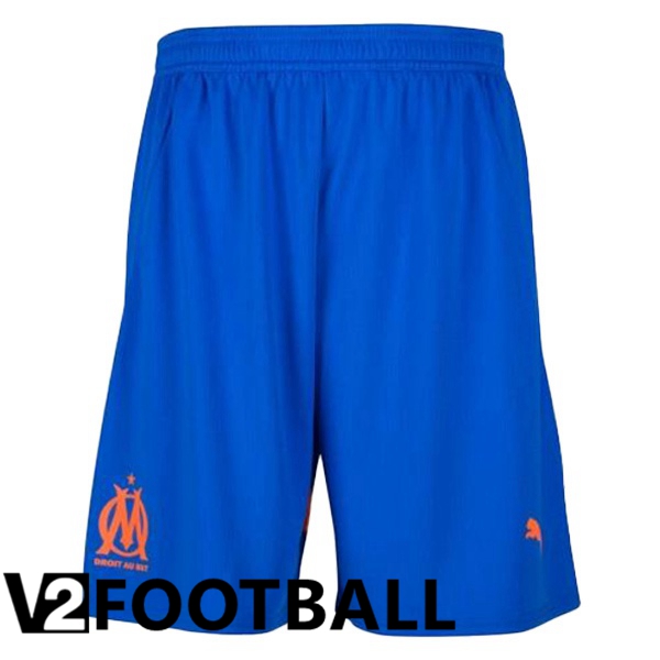 Marseille OM Third Soccer Shorts Orange 2024/2025