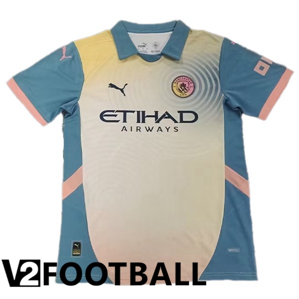 Manchester City Soccer Shirt Special Edition Blue White 2024/2025