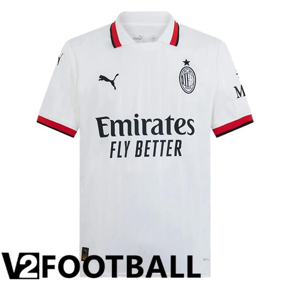 AC Milan Away Soccer Shirt White 2024/2025