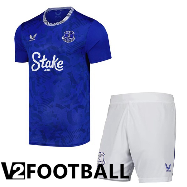 Everton Kids Home Soccer Shirt Blue 2024/2025