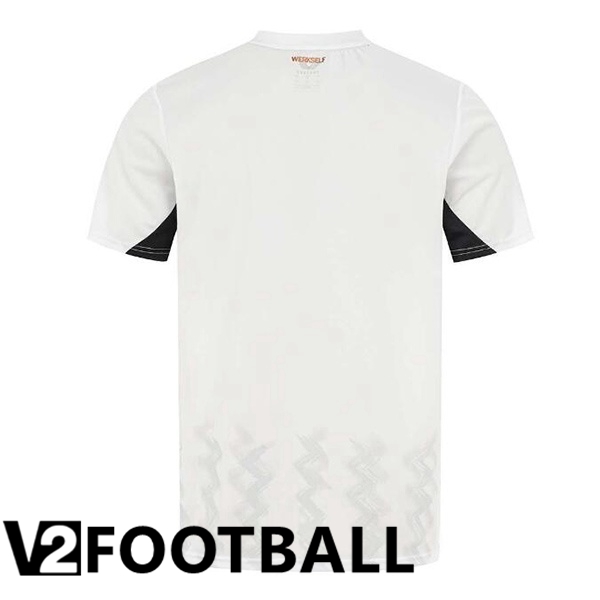 Bayer 04 Leverkusen Away Soccer Shirt White 2024/2025