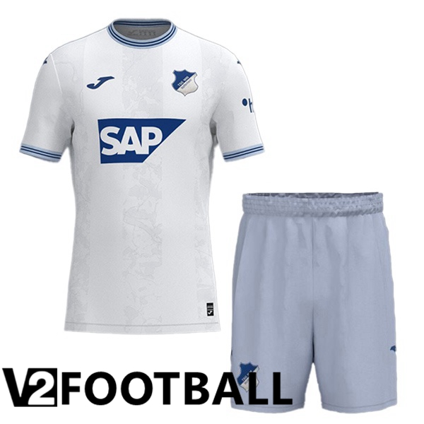 TSG Hoffenheim Kids Away Soccer Shirt White 2024/2025