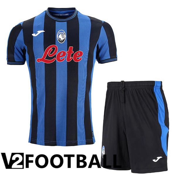 Atalanta Kids Home Soccer Shirt Blue 2024/2025