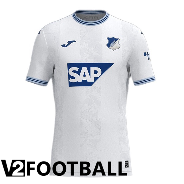 TSG Hoffenheim Away Soccer Shirt White 2024/2025