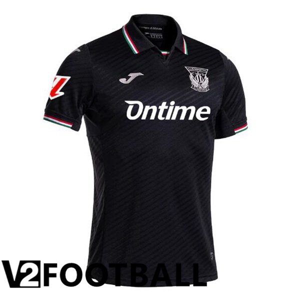 CD Leganes Third Soccer Shirt Black 2024/2025