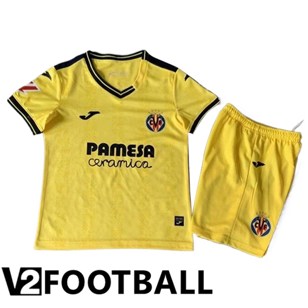 Villarreal Kids Home Soccer Shirt 2024/2025