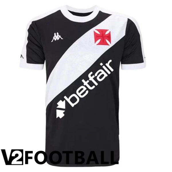 CR Vasco da Gama Home Soccer Shirt Black 2024/2025