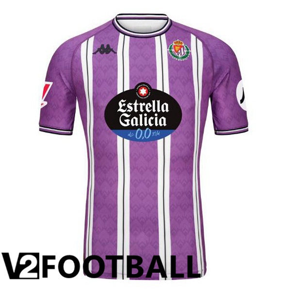 Real Valladolid Home Soccer Shirt Purple 2024/2025