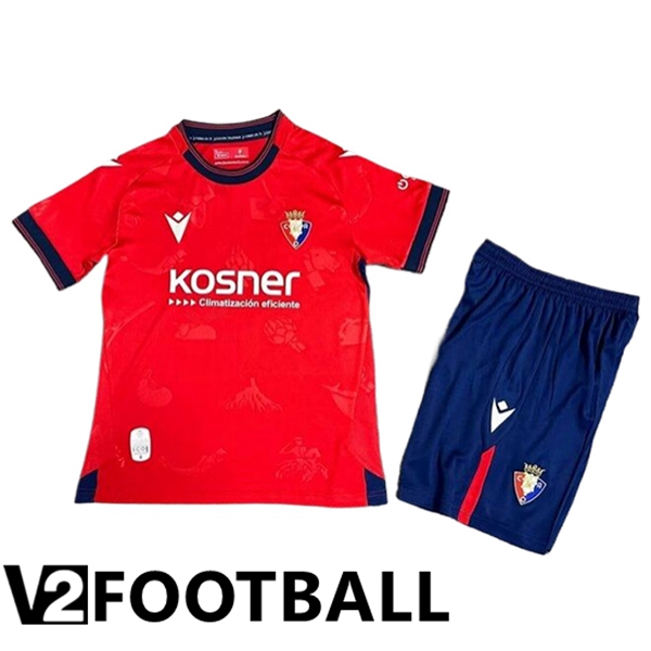 Osasuna Kids Home Soccer Shirt 2024/2025