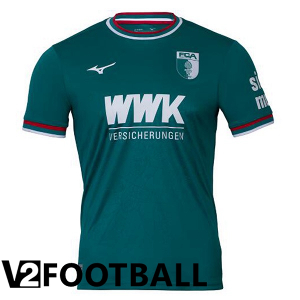 FC Augsburg Away Soccer Shirt Green 2024/2025