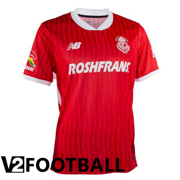 Deportivo Toluca Home Soccer Shirt Red 2024/2025