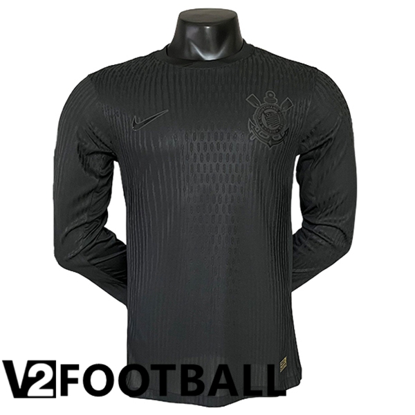 Corinthians Long sleeve Away Soccer Shirt 2024/2025