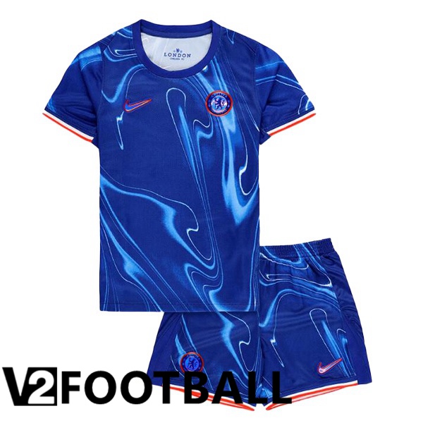 FC Chelsea Kids Home Soccer Shirt Blue 2024/2025