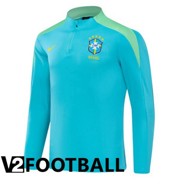 Brazil Training Sweatshirt Green 2024/2025