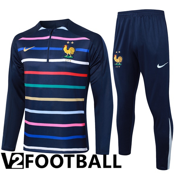 France kit Training Tracksuit Blue Royal 2024/2025