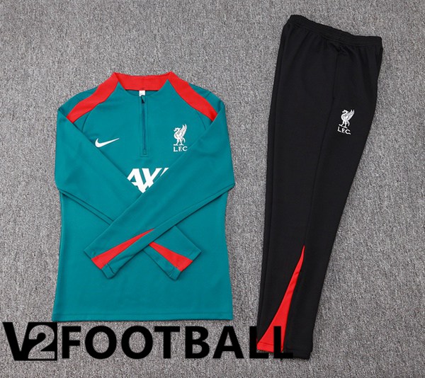 FC Liverpool kit Training Tracksuit Green 2024/2025