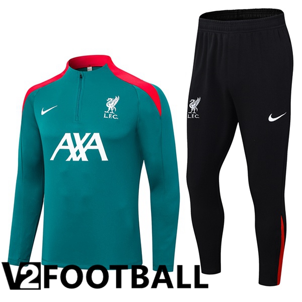 FC Liverpool kit Training Tracksuit Green 2024/2025