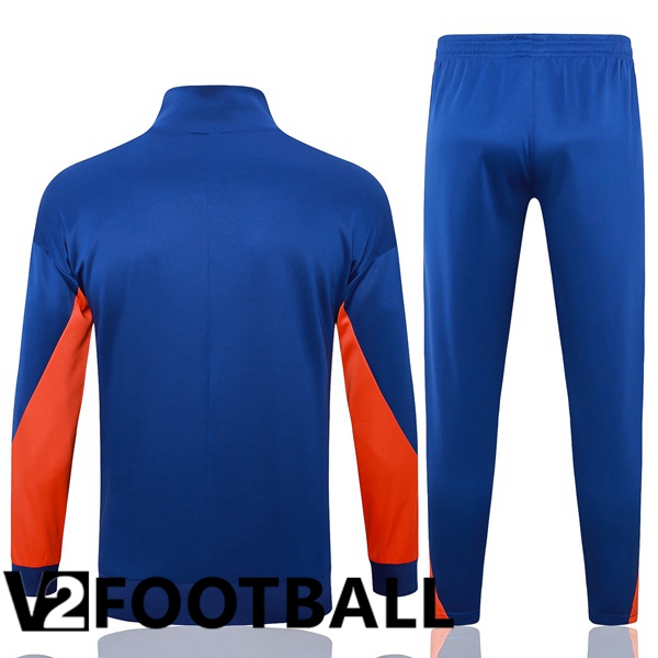 Netherlands kit Training Jacket Suit Blue 2024/2025