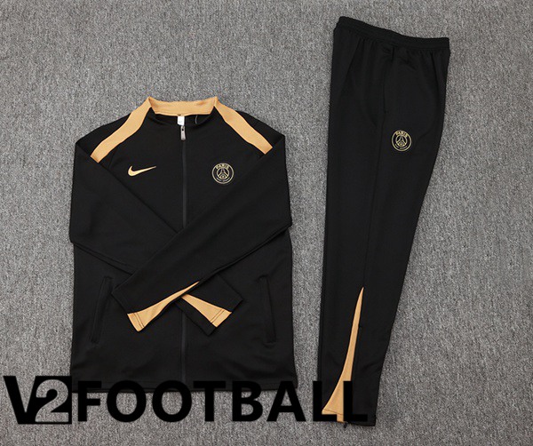 Paris PSG kit Training Jacket Suit Black 2024/2025