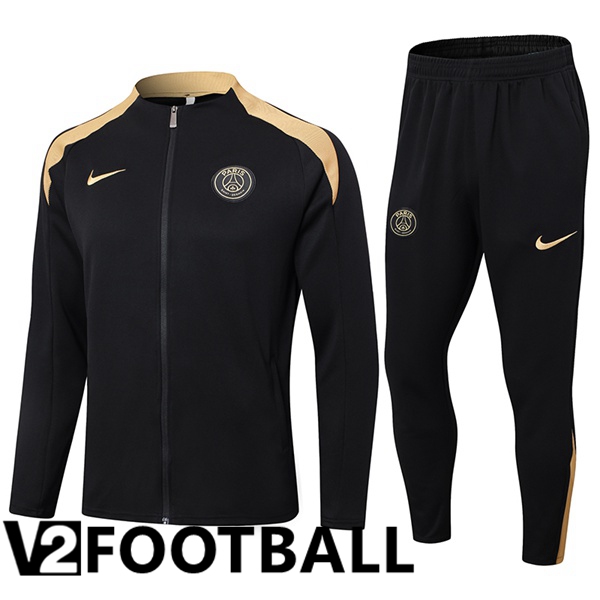 Paris PSG kit Training Jacket Suit Black 2024/2025