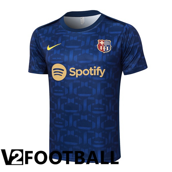 FC Barcelona Training T Shirt Blue Royal 2024/2025