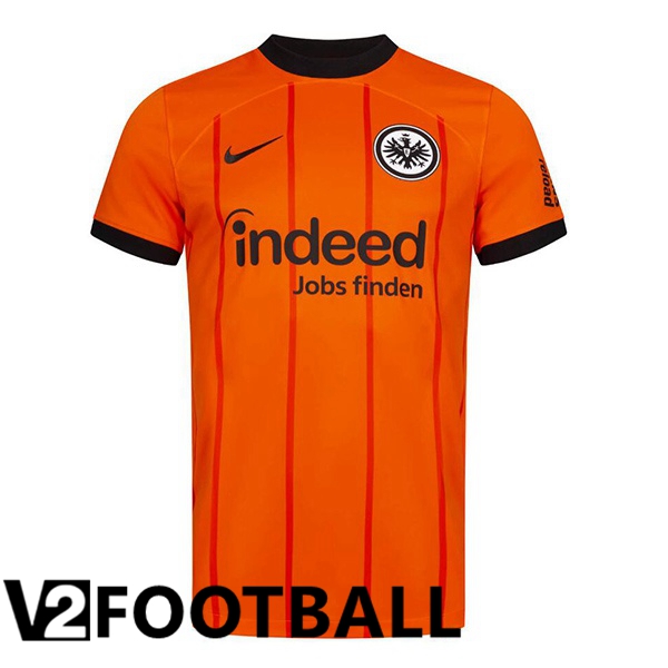 Eintracht Frankfurt Third Soccer Shirt Orange 2024/2025