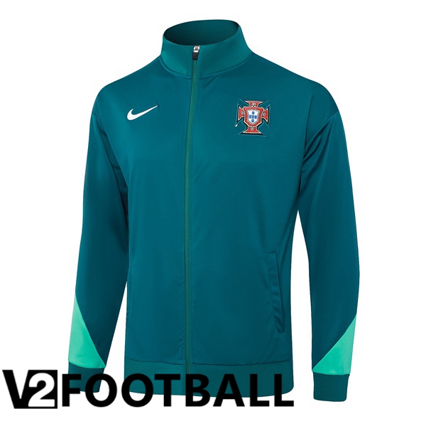 Portugal Training Jacket Green 2024/2025