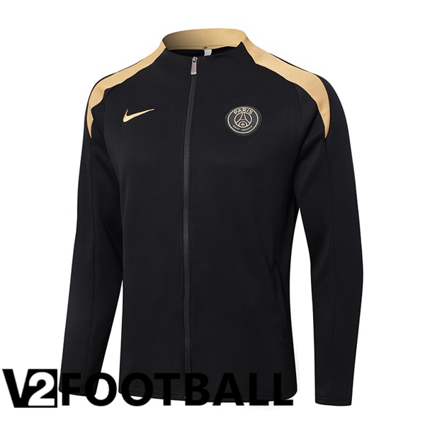 Paris PSG Training Jacket Black 2024/2025