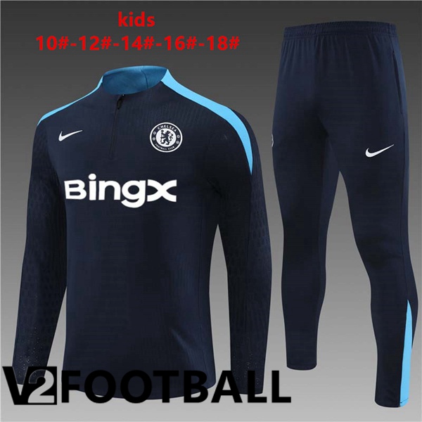 FC Chelsea Kids kit Training Tracksuit Blue Royal 2024/2025