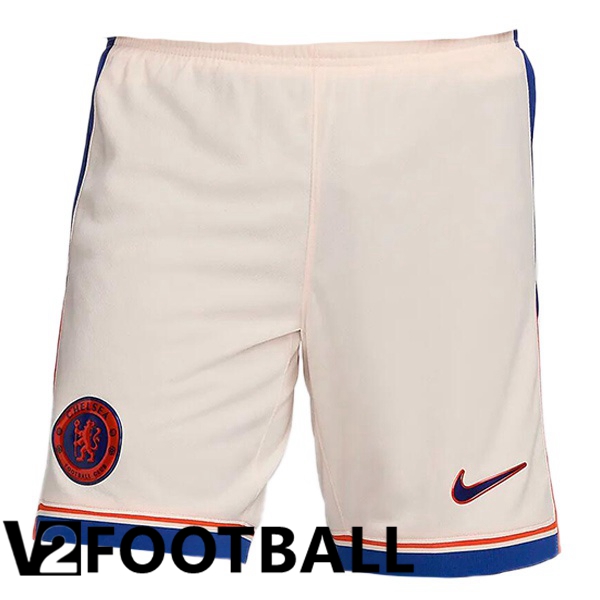 FC Chelsea Away Soccer Shorts Yellow 2024/2025