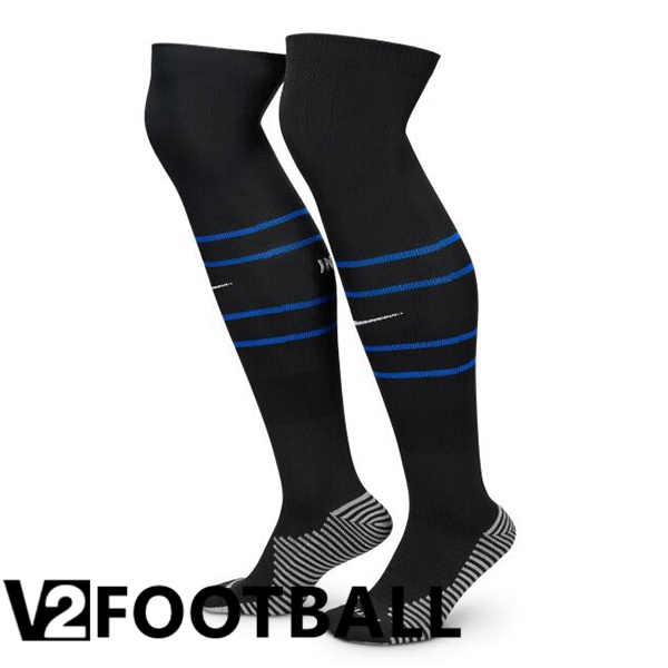 Inter Milan Home Soccer Socks Blue 2024/2025