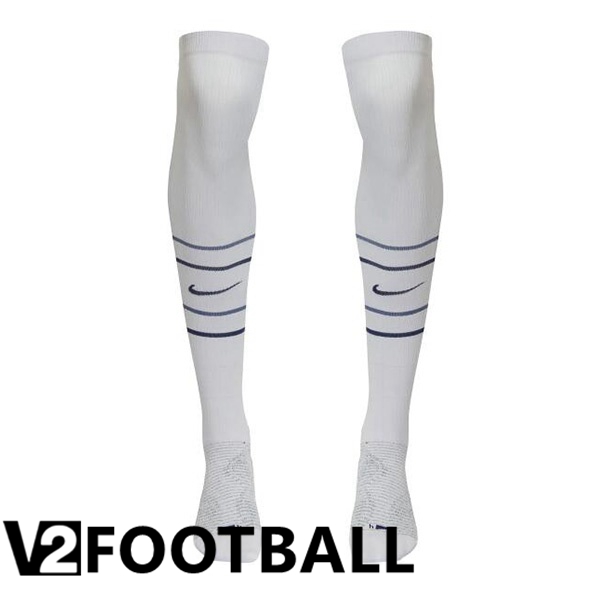 Inter Milan Away Soccer Socks White 2024/2025