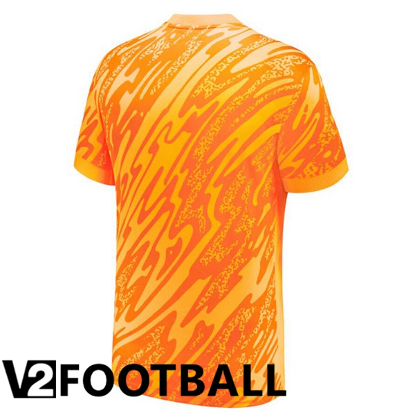 FC Chelsea Goalkeeper Soccer Shirt Orange 2024/2025