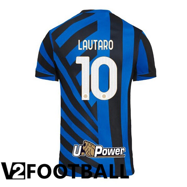 Inter Milan (LAUTARO 10) Home Soccer Shirt Blue 2024/2025