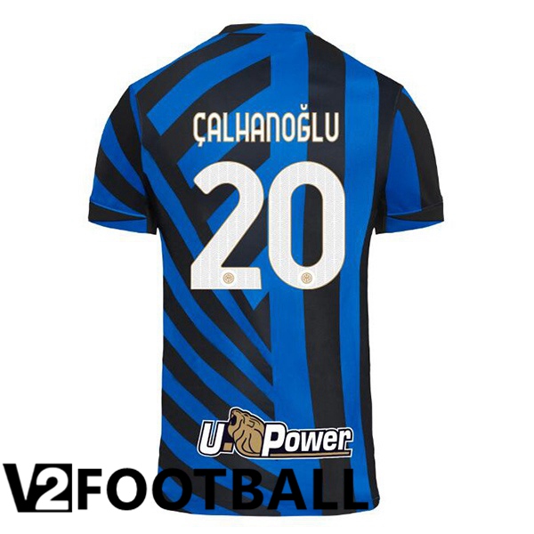 Inter Milan (ÇALHANOĞLU 20) Home Soccer Shirt Blue 2024/2025