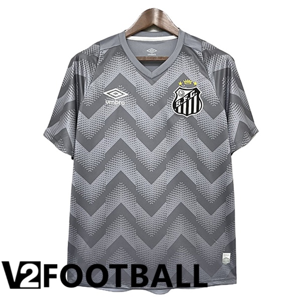 Santos FC Soccer Shirt Special Edition Grey 2024/2025