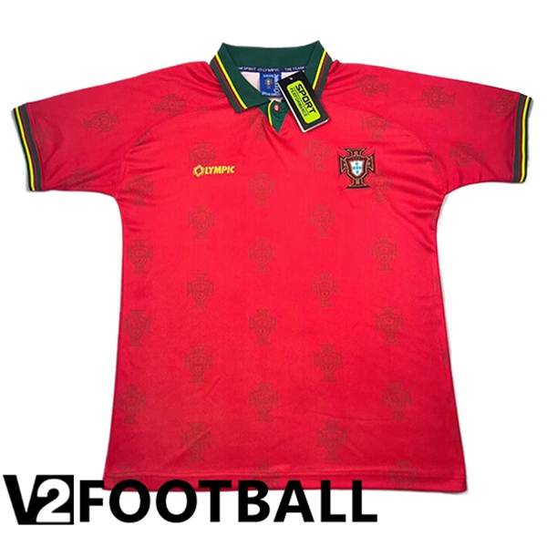 Portugal Retro Home Soccer Shirt 1995/1996